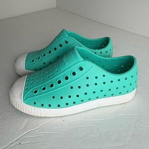 Native teal Slip-On Shoes